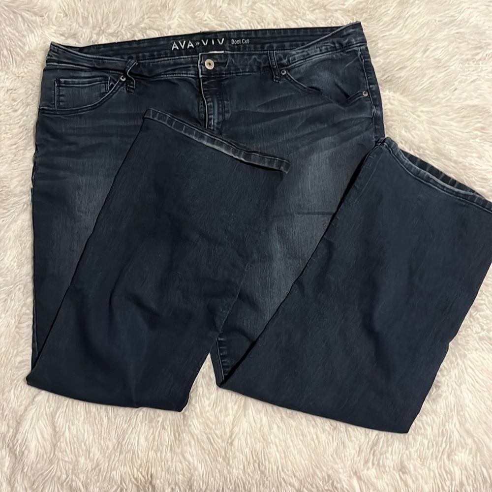 Dark wash